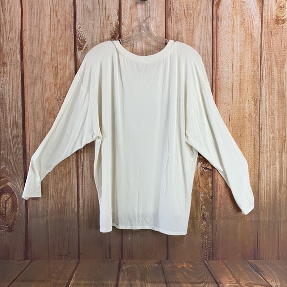 ➡️Ophelia Roe LOVE Long Sleeve Top Size M - Picture 5 of 6